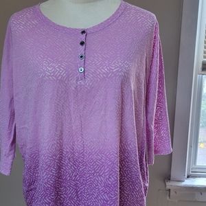 Ruff Hewn 3/4 length sleev shirt